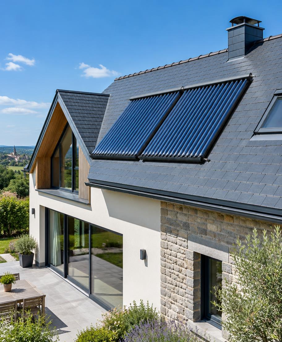 Système Solaire Combiné — rénovation énergétique ABECO Travaux